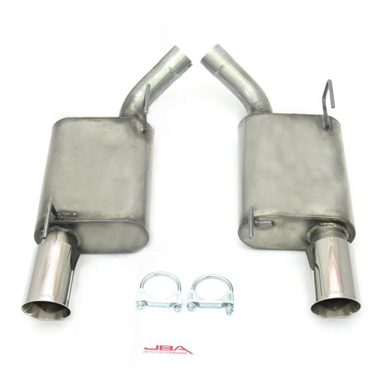 JBA 40-2629 SS Exhaust System, 05-10 Mustang GT