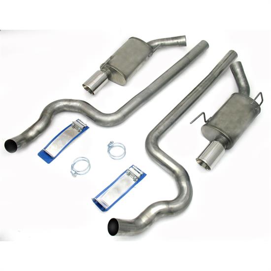 JBA PerFormance Exhaust 40-2640 SS Exhaust System, 05-09 Mustang GT 3