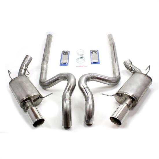 JBA PerFormance Exhaust 40-2643 SS Exhaust System, 11-14 Mustang 5.0
