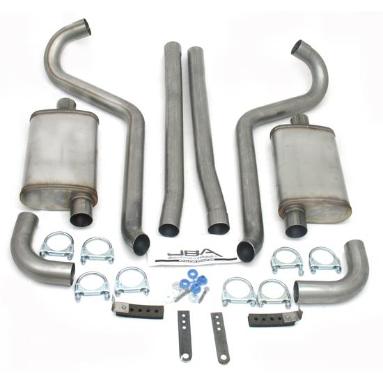 JBA PerFormance Exhaust 40-2650 SS Exhaust System, 65-70 Mustang