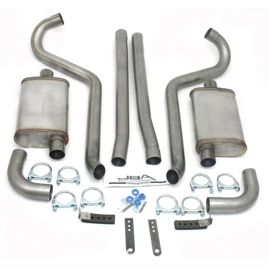 JBA 40-2650 SS Exhaust System, 65-70 Mustang