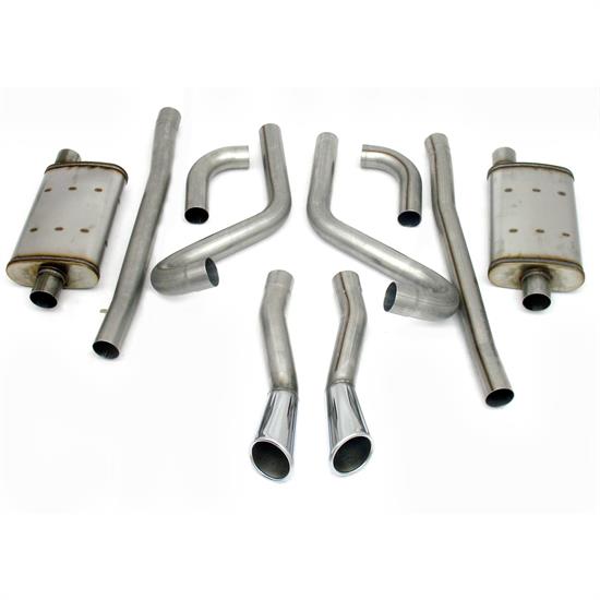 JBA PerFormance Exhaust 40-2653 SS Exhaust System, 65-66 Mustang GT