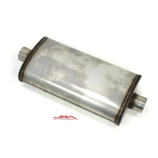 JBA Headers 40-302201 Universal Dual core Muffler, 3 Inch