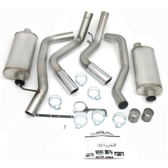 JBA PerFormance Exhaust 40-3030 SS Exhaust System, 01-06 GM HD Pick-Up
