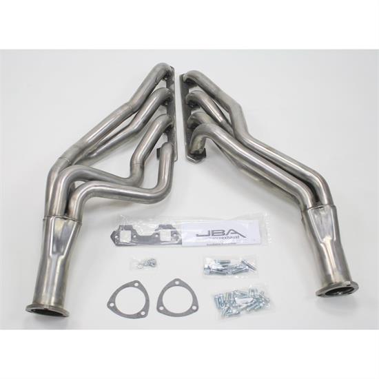 JBA 6610S Long Tube Header, SS, 65-70 Mustang 302