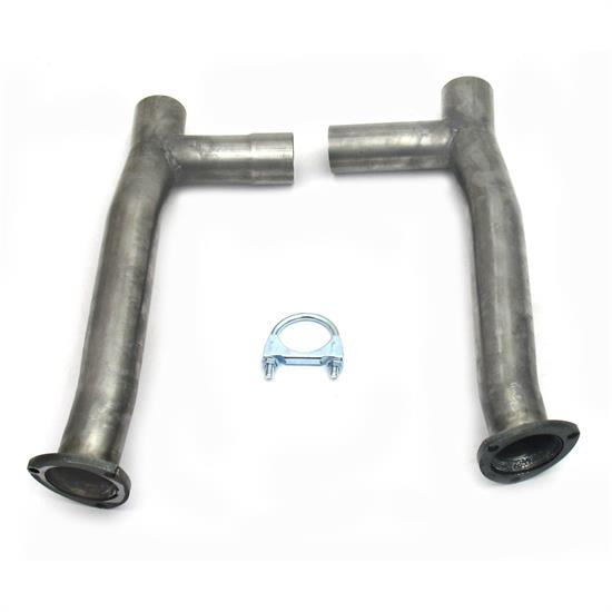 JBA PerFormance Exhaust 6611SH 2.5" SS Mid-Pipe H-Pipe For 6611S Header