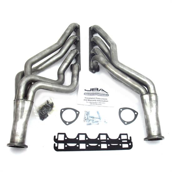 JBA PerFormance Exhaust 6611S Long Tube Header, SS, 65-70 Mustang