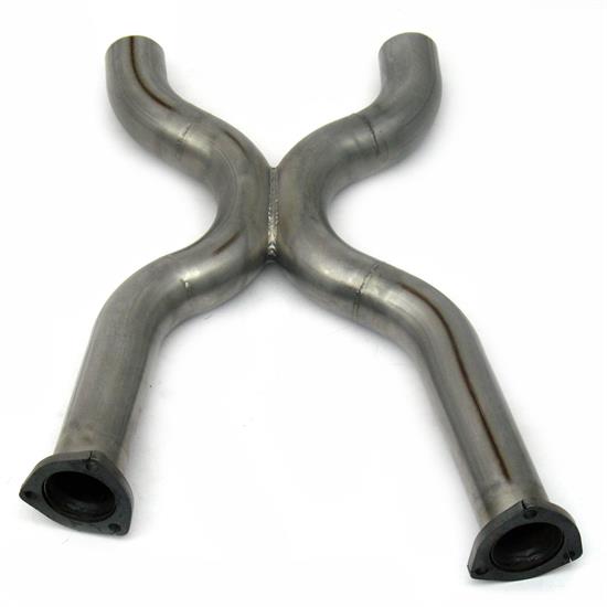 JBA PerFormance Exhaust 6651SX SS Mid-Pipe, 65-70 Mustang X-Pipe