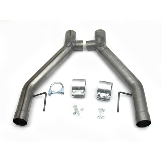 JBA 6673SH SS Mid-Pipe, 05-10 Mustang GT H-Pipe