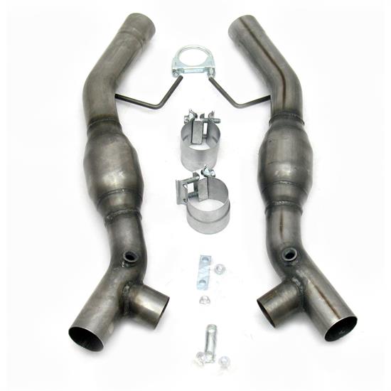 JBA 6675SHC SS Mid-Pipe, 05-10 Mustang GT H-Pipe