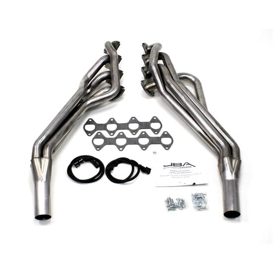 JBA 6675S Long Tube Header, SS, 05-10 Mustang GT
