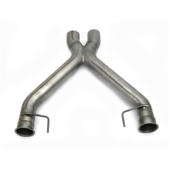 JBA PerFormance Exhaust 6696SX SS Mid-Pipe, 07-10 Ford GT500 X-Pipe
