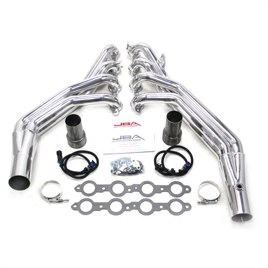 JBA PerFormance Exhaust 6814S-2JS Long Tube Header, SS, 00-02 GM, SC