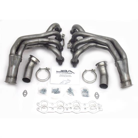 JBA PerFormance Exhaust 6818S Long Tube Header, SS, 01-04 Corvette