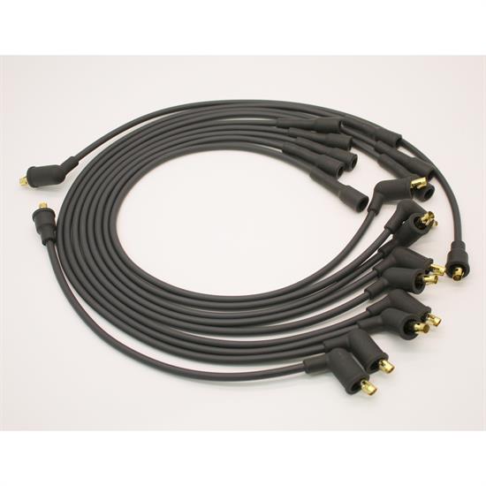 PerTronix 708105 Flame-Thrower Spark Plug Wires, 8 Cyl, Black