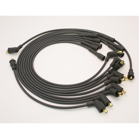 PerTronix 708105 Flame-Thrower Spark Plug Wires, 8 Cyl, Black