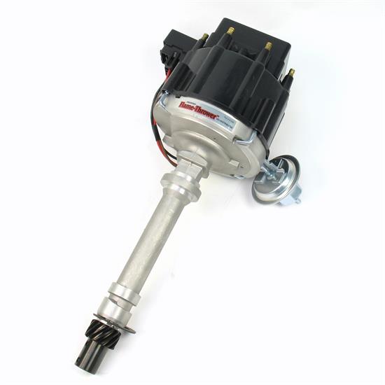PerTronix D1000 Flame-Thrower Distributor HEI SBC/BBC, Black Cap