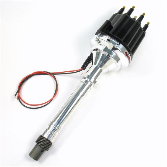 PerTronix D100810 Flame-Thrower Billet Distributor Ignitor II, Black