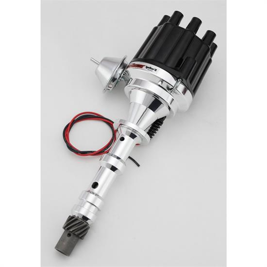 PerTronix D101700 Flame-Thrower Billet Distributor Ignitor II, Black