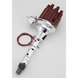 PerTronix D101701 Flame-Thrower Billet Distributor Ignitor II, Red