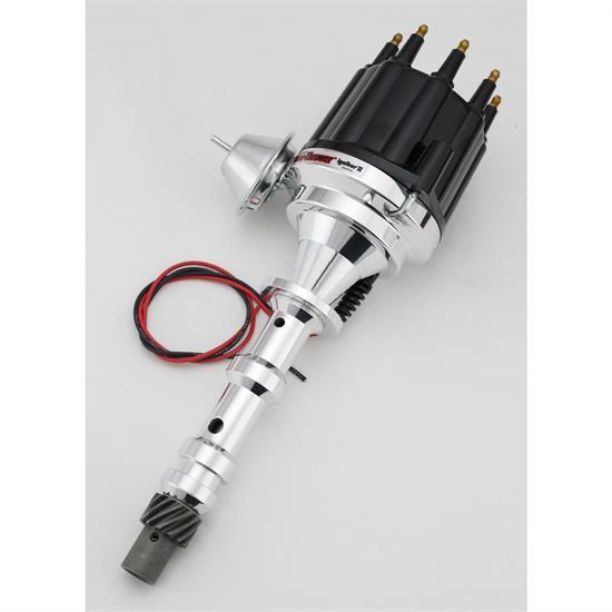 PerTronix D101710 Flame-Thrower Billet Distributor Ignitor II, Black