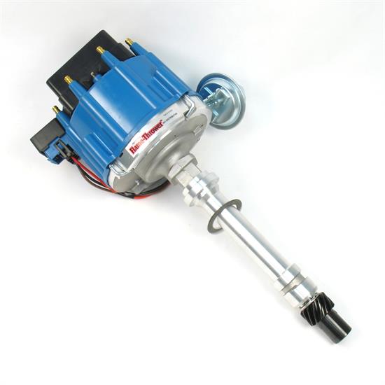 PerTronix D1052 Flame-Thrower Distributor HEI, SBC/BBC, Blue