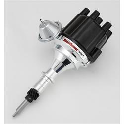 PerTronix D106700 Flame-Thrower Electronic Distributor, SBC/BBC, Black