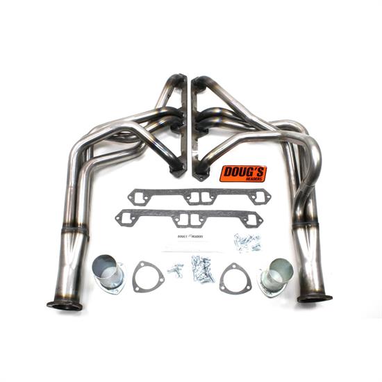 Doug's Headers D109-R Full Length Header, 1-5/8 In, 66-69 Rambler, Raw