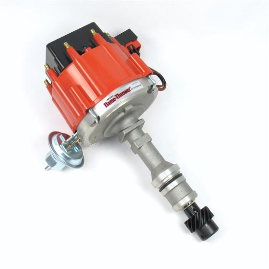 PerTronix D1101 Flame-Thrower Distributor HEI, Oldsmobile V8, Red