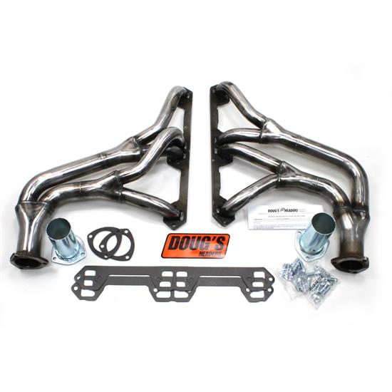 Doug's Headers D1104Y-R Tri-Y Header, 1-5/8 Inch, 1972-81 Jeep, Raw