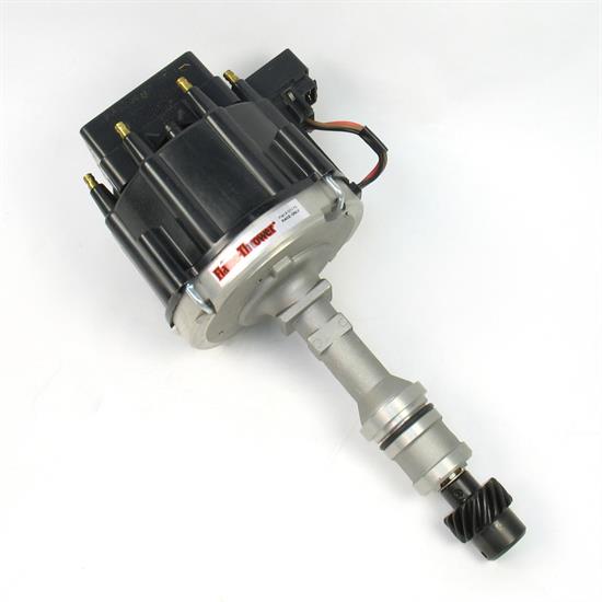 PerTronix D1170 Flame-Thrower Race Distributor HEI, Olds V8, Black