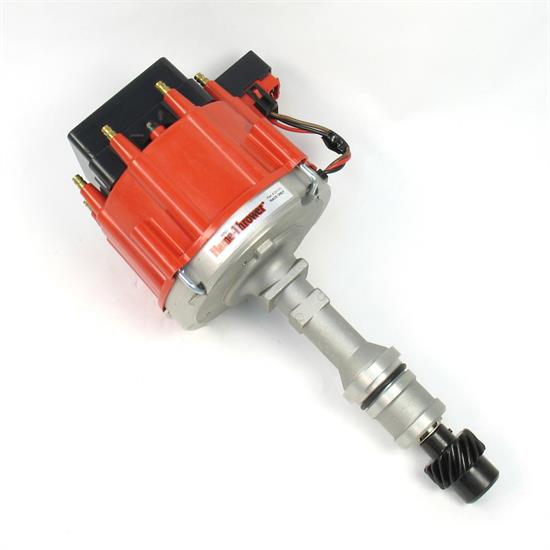 PerTronix D1171 Flame-Thrower Race Distributor HEI, Olds V8, Red