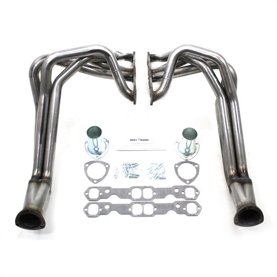 Doug's Headers D127-R Full Length Header 1-5/8 In, 72-86 Jeep/SBC, Raw