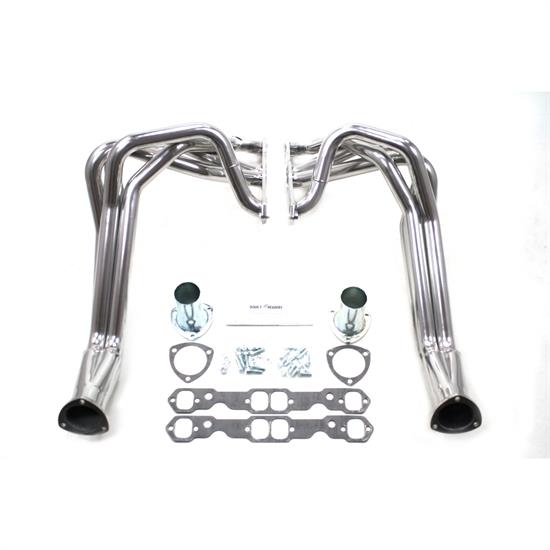 Doug's Headers D127 Full Length Header, 1-5/8 In, 72-86 Jeep/SBC, CC