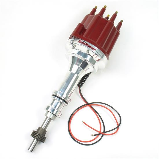 PerTronix D131811 Flame-Thrower Electronic Distributor, Ford 351W, Red