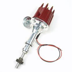 PerTronix D132711 Flame-Thrower Electronic Distributor, Ford 351C, Red