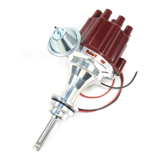 PerTronix D141701 Flame-Thrower Distributor, Mopar 273-360, Red