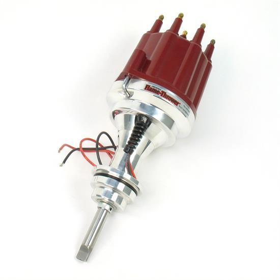 PerTronix D142811 Flame-Thrower Distributor, Mopar 384-400, Red