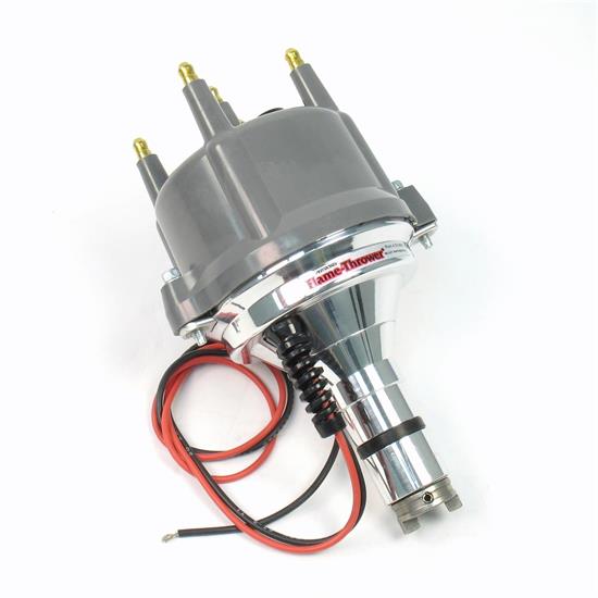 PerTronix D186813 Flame-Thrower Distributor, VW Type 1, Gray Cap