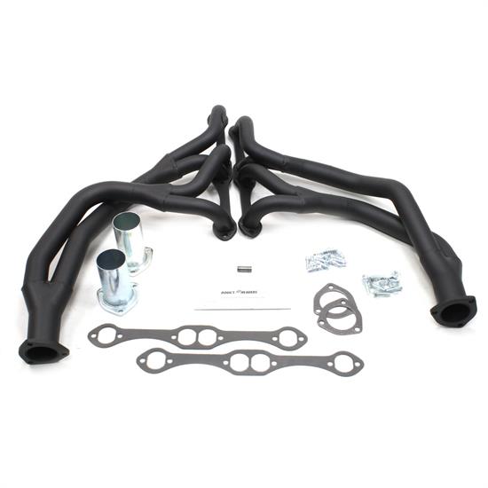 Doug's Headers D300Y-B Tri-Y Header, 1-5/8 In, 73-87 Chevy Truck, Blk
