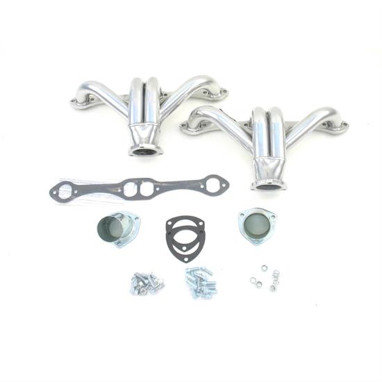 Doug's Headers D302 Tight Tuck Header, 1-5/8 Inch, SBC, CC