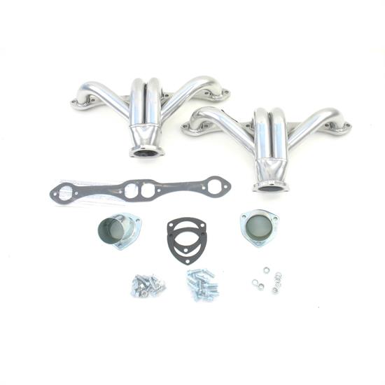 Doug's Headers D302 Tight Tuck Header, 1-5/8 Inch, SBC, CC