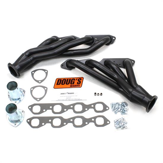 Doug's Headers D306-B Shorty Header, 1-3/4 In, 67-81 Camaro, Black