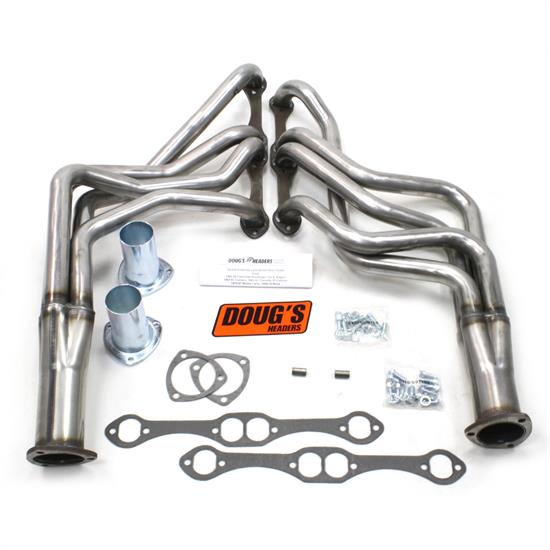 Doug's Headers D308-R Full Length Header, 1-5/8 In, 1964-89 GM, Raw