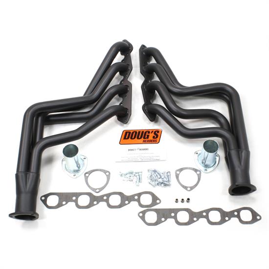 Doug's Headers D313-B Full Length Header, 1-3/4 In, 67-74 Camaro, Blk