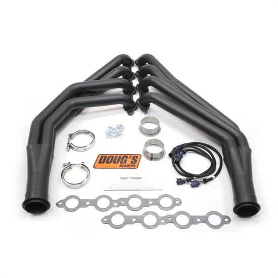 Doug's Headers D314-B Full Length Header, 1-7/8, 73-87 Chevy C10, Blk