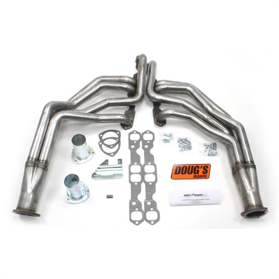 Doug's Headers D317-RFull Length Header 1-3/4 In, 62-67 Chevy II, Raw