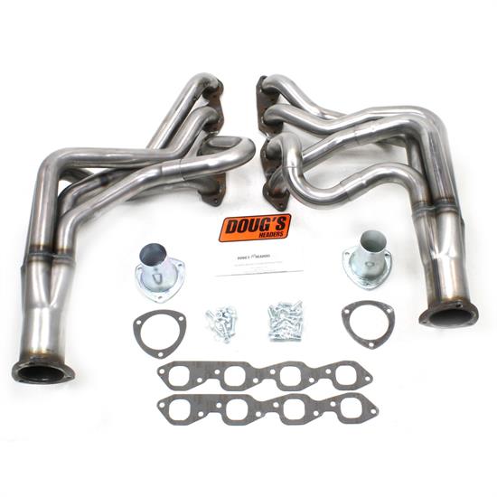 Doug's Headers D318-R Full Length Header, 2 In, 78-87 Chevelle, Raw