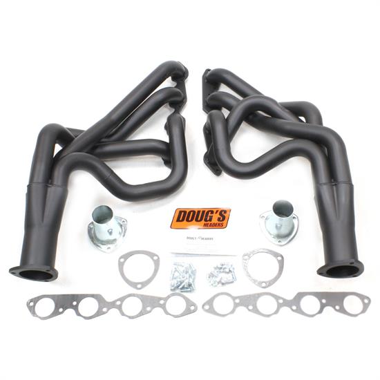 Doug's Headers D319-B Full Length Header, 2-1/8 In, 67-69 Camaro, Blk