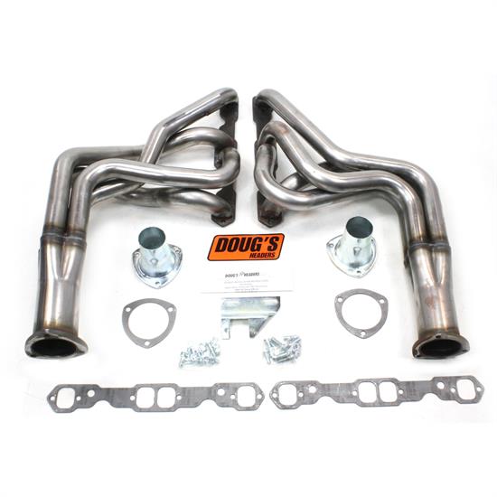 Doug's Headers D323-R Full Length Header, 1-7/8 In, 67-69 Camaro, Raw